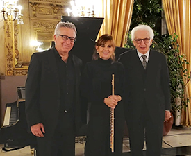 Bruno Gambarotta, Elena Cornacchia e Giorgio Costa